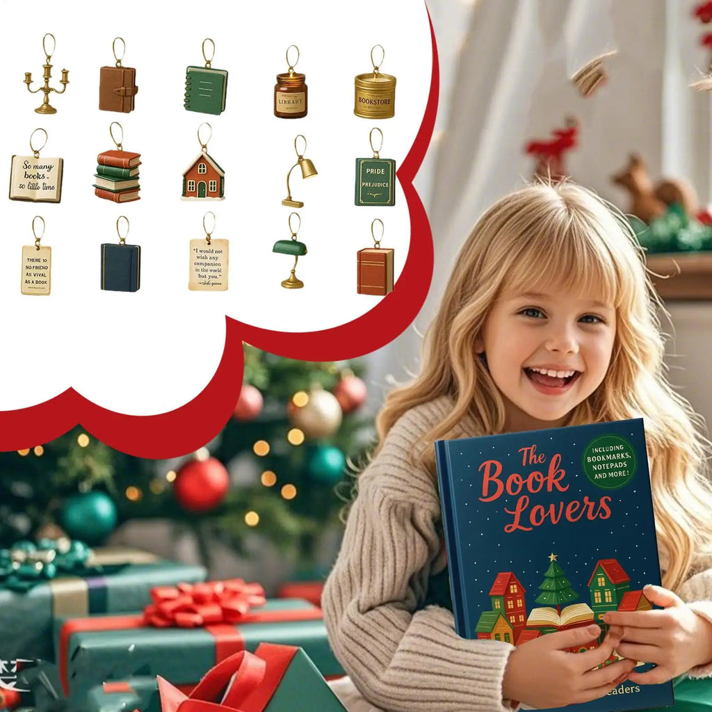 Christmas Calendar Advent 2025 Ornament Countdown Readers 25 Days Qme