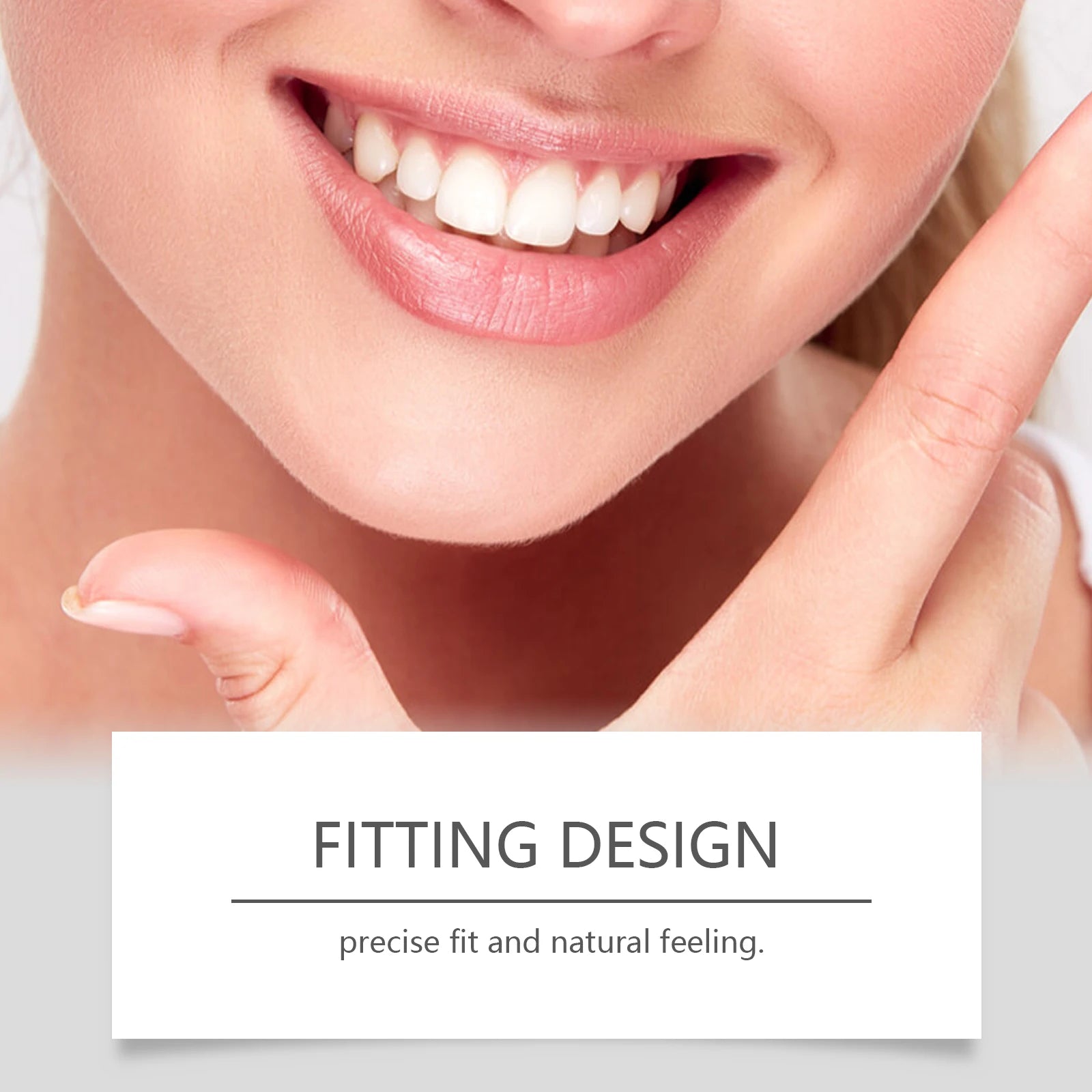 Soft Silicone Dentures to Eat Enhance Chewing Ability Improve Dark Tooth Loss Temporary Orthodontic Braces False Teeth Full Set Qme