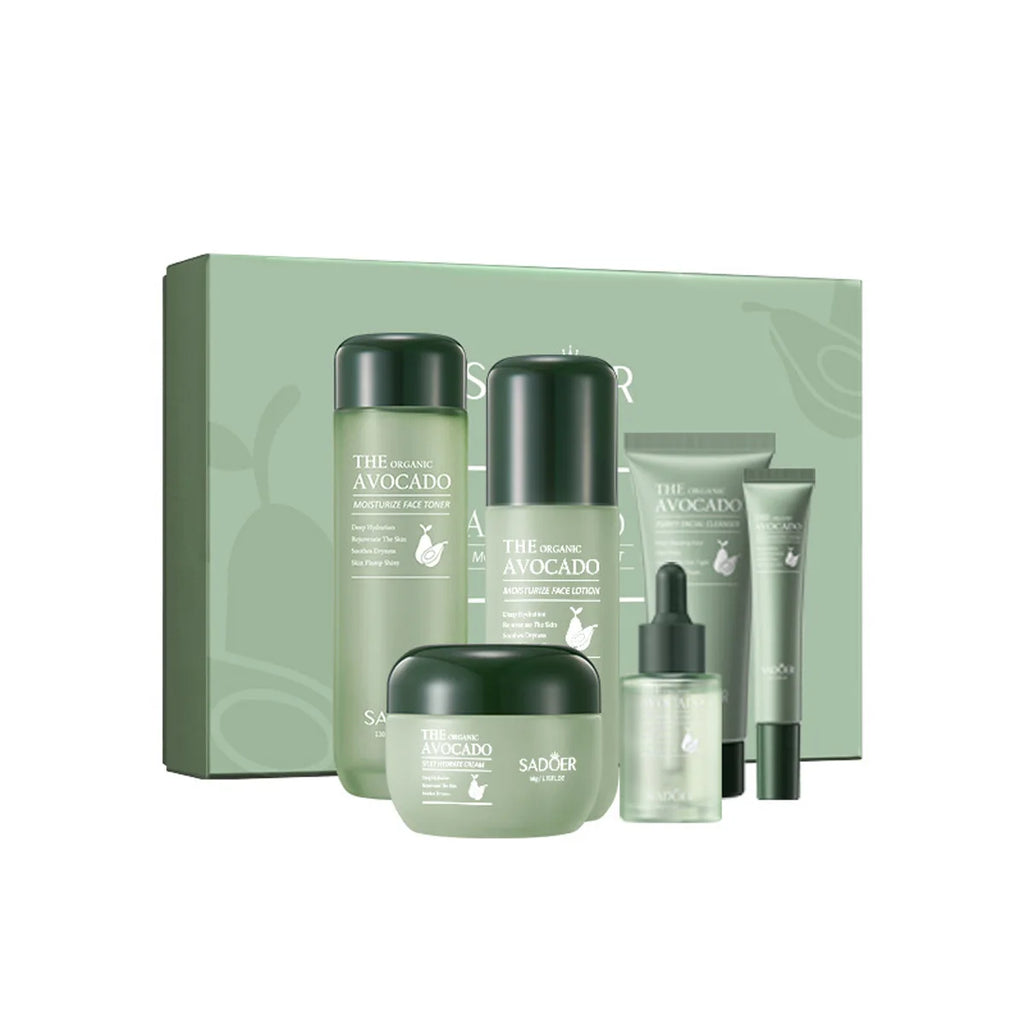 Avocado Skincare 6-Piece Includes Nourishing Moisturizing Eye Cream Qme