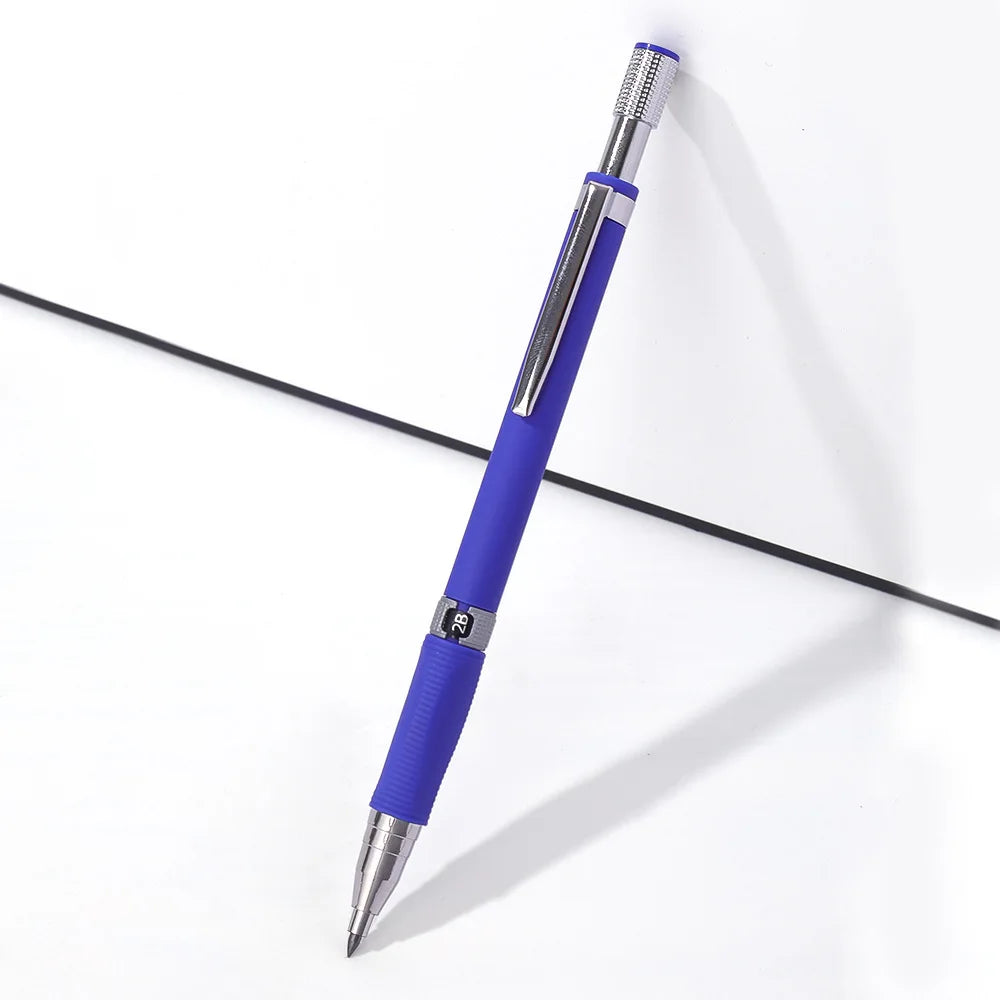 Mechanical Pencil Set With Refills Lead and Eraser,0.5/0.7/2.0mm Drafting,Sketch,Architecture Pencils,Back to School Supplie Qme