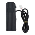 ATV Foot Brake Pedal Vehicle Accelerator Throttle Speed Control Brake Foot Pedal E Bike Go Kart Speed Control Brake Pedal Qme black