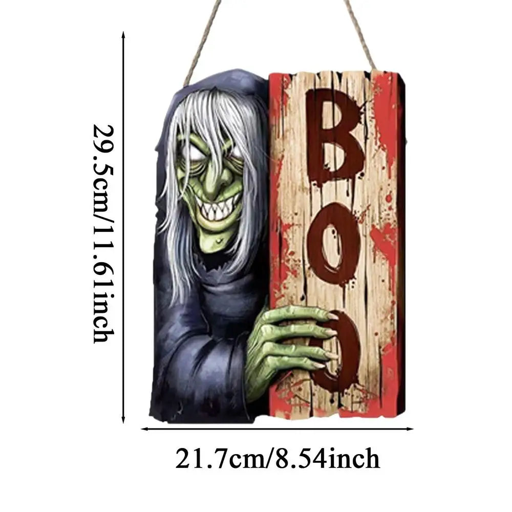 Halloween Decoration Sign Outdoor Holiday Decorative Board Warning Qme E China Mainland