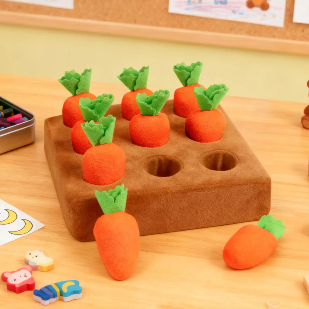 new Snuffle Mat For Dogs Enrichment Interactive Toys Pet Carrot Puzzle Toy Dog Activity Mat For Boredom Relief Foraging Training Qme