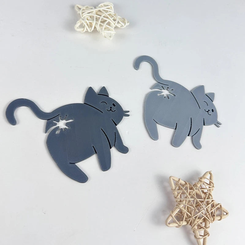 3D Cat Butt Bread Bag Clip Snack Sealing Novelty Kitchen Gadget Food Qme
