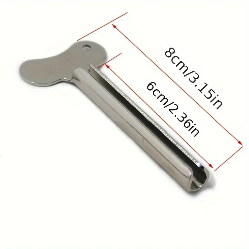1pc Metal Toothpaste Dispenser - Easy to Use and Saves Time Qme