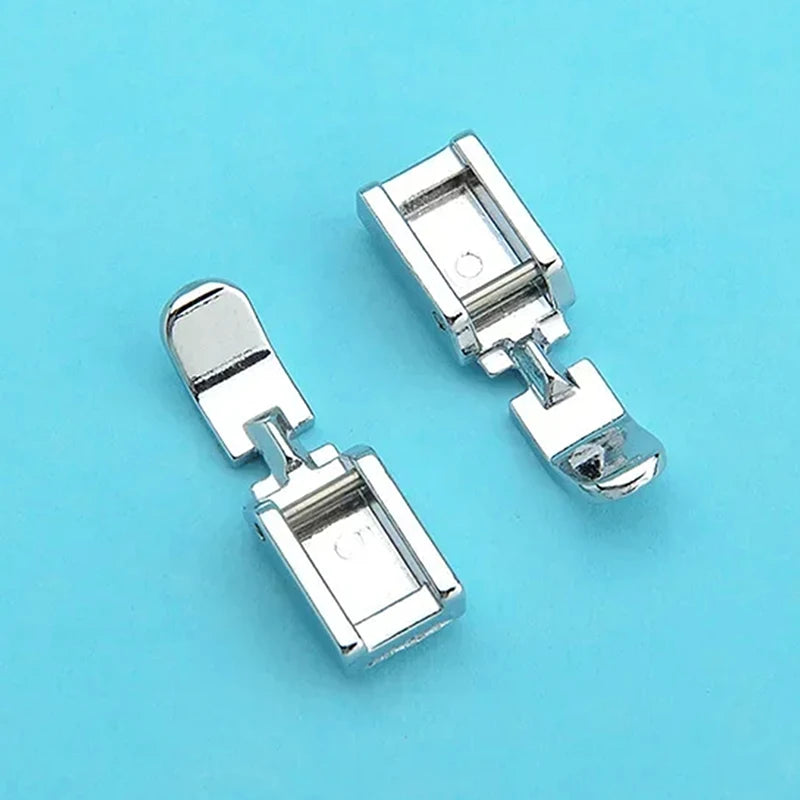Zipper Sewing Machine Presser Foot Left Right Narrow Compatible Low Qme
