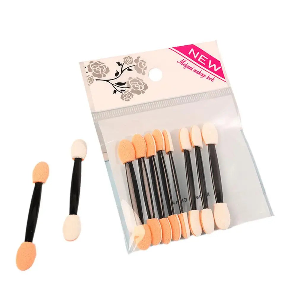 1 3 5 Packs Disposable Eyeshadow Applicators Sponge Tips Eye Shadow Qme 1 packs