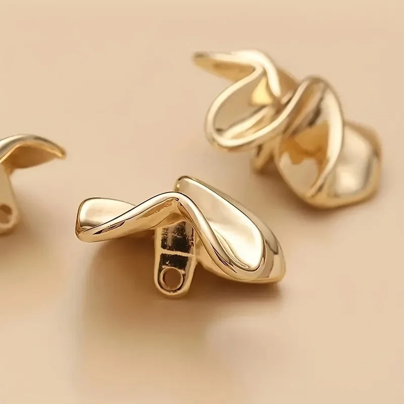 10PCS-23mm Exquisite Golden Mask Clothing Buttons, Suitable for Decorating Clothing-Hair Accessories\Bags\ Belts\ Hats and so on Qme