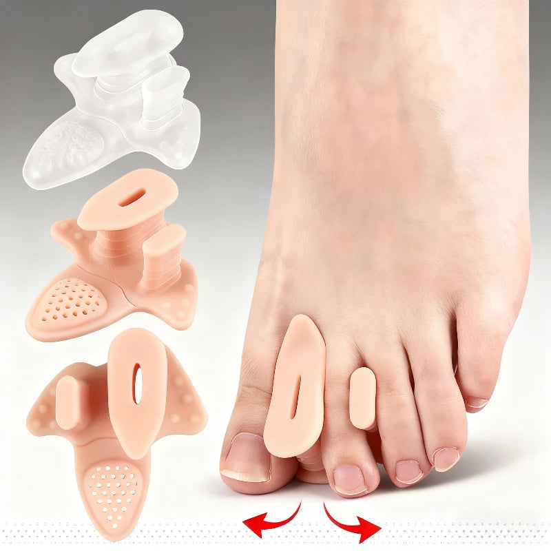 Soft Massage Forefoot Pads Holes Thickened Sole Toe Separators Daily Qme
