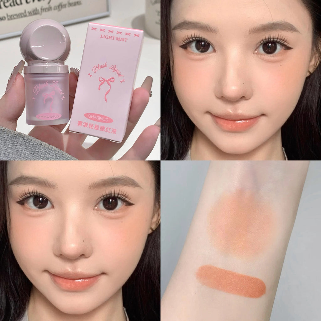 SHAQINUO Light Blush Liquid Moisturizing Mirror Vitality Whitening Qme S9053-1