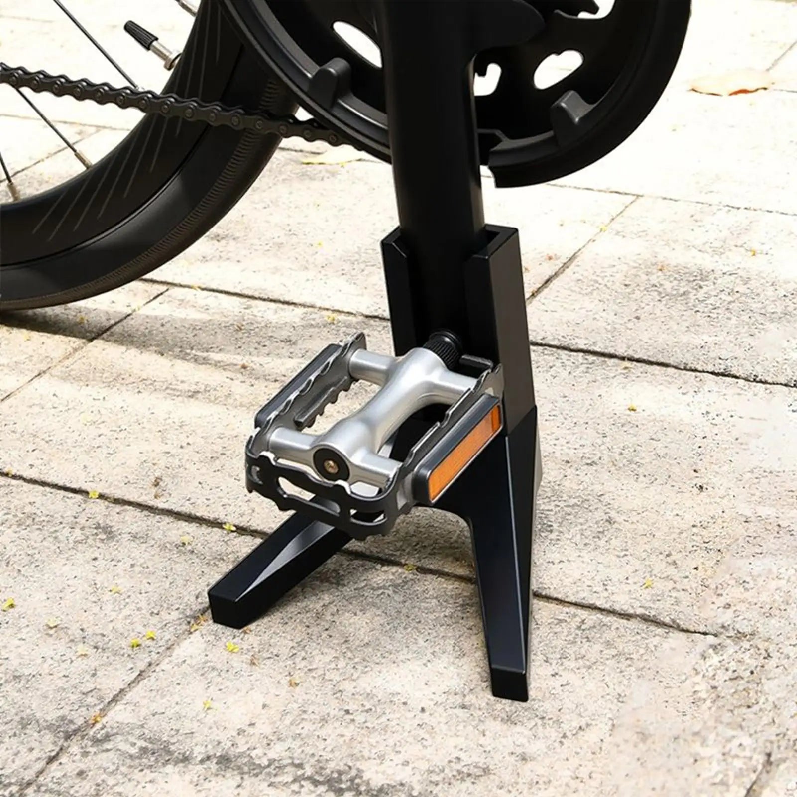 MTB Bicycle Kickstand Mountain Road 26inch Bike pedal Support Stand Rear Kick Stand Support Holder for Road Mountain Bikes Qme