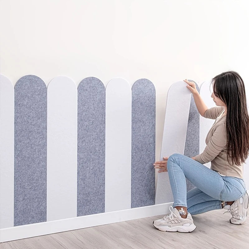 20-Piece Two-color Self-adhesive Wall Stickers Thickened Qme
