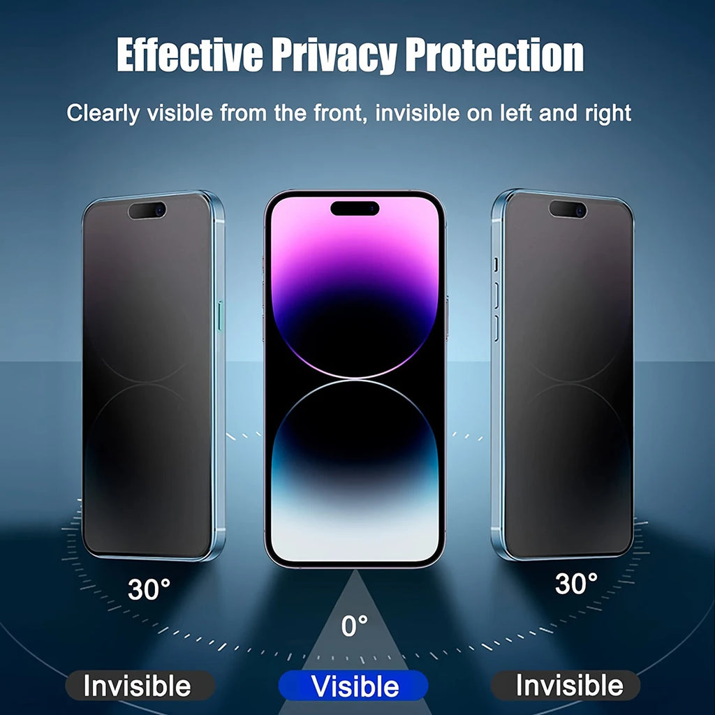 Privacy Hydrogel Screen Protective Film Full Coverage Scratch Qme
