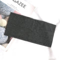 Korean Headband Running Solid Wide Elastic Hair Bands Women Men Sport Qme Dark Grey