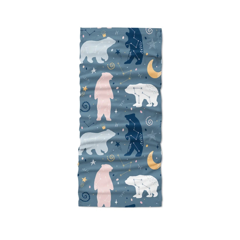 Personalized Animal Men's Headscarf Scarf Women's Headdress Sports Qme style6 One Size >8Y