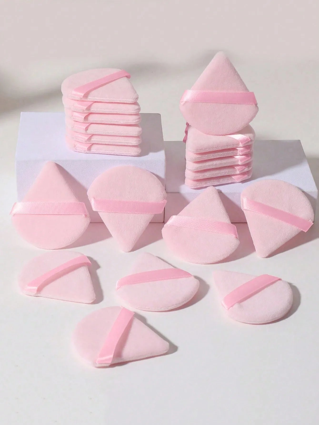 50 24 15 5 1 Triangular Powder Puff Reusable Multi-functional Makeup Qme