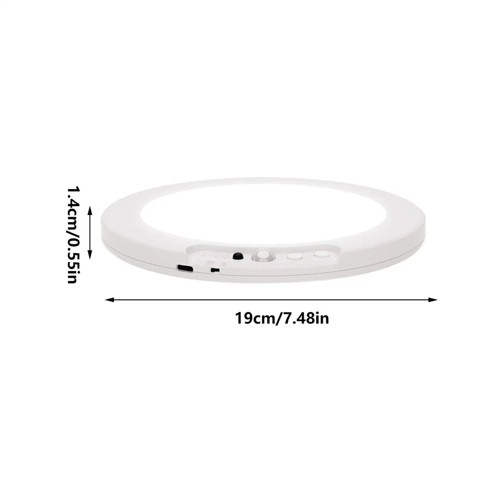 Motion Sensor Closet Light Magnetic 3-Color Battery Operated Ceiling Qme