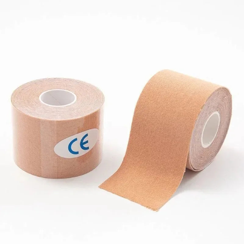 5- Sports Kinesio Tape Muscle Kinesiology Elastic Knee Soothing Qme NO.6 7.5CMx5M