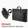 24/25/27/32 Inch Monitor Carrying Bag With Cushioning Foam Shockproof Full Protection Traveling Portable Computer Screen Case Qme 32 inches