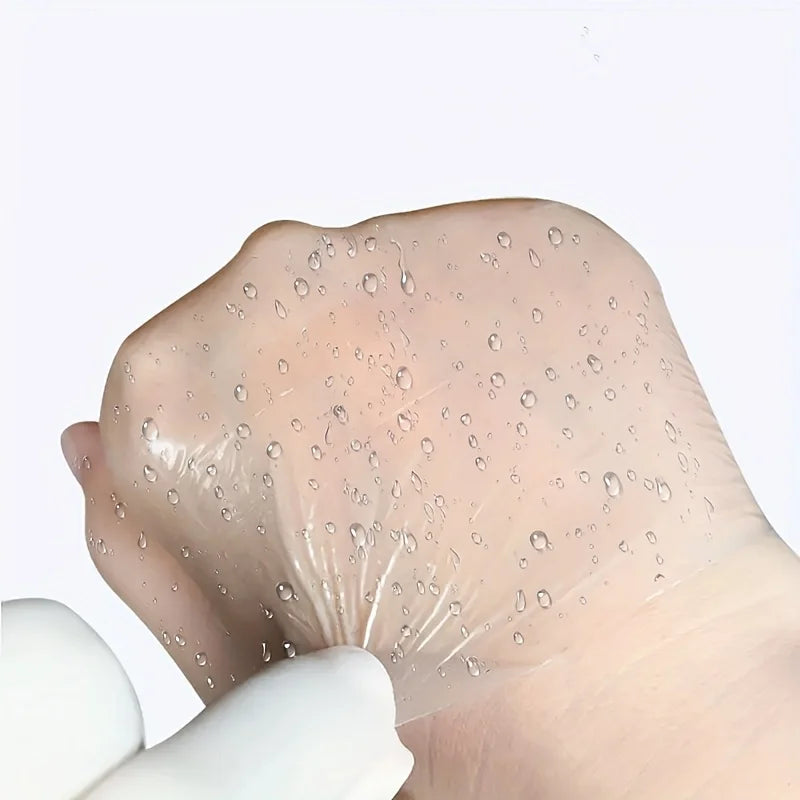 1 Roll Transparent Self-Adhesive Tape, PU Material Bandage, Portable Finger Protector, Anti-Friction Sticker for Bathing Qme