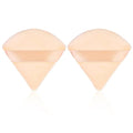 2Pcs Triangle Powder Puff Face Makeup Sponge Soft Velvet Cosmetic Puff Blender Beauty Foundation Sponge Make Up Accessories Qme 2pcs-Skin