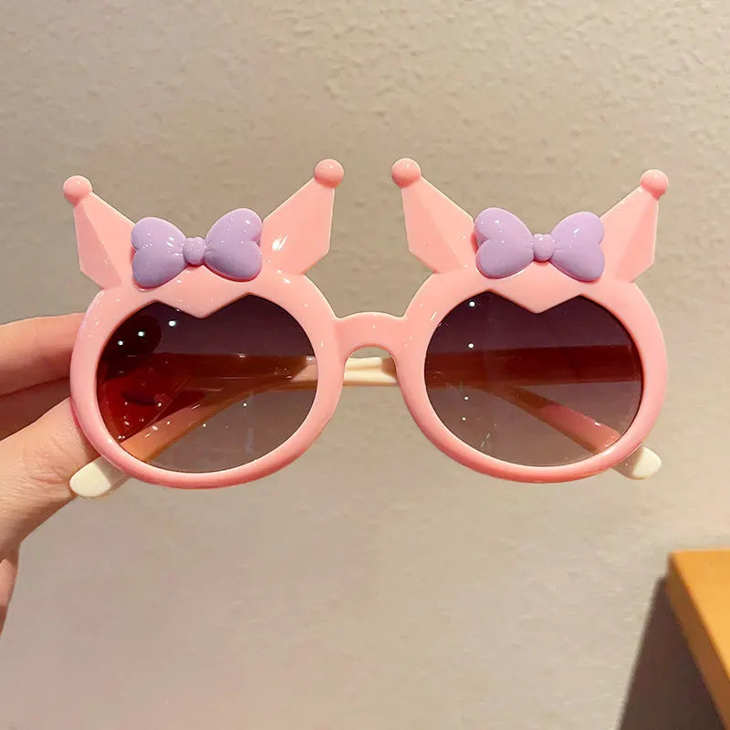 Hello Kitty Kuromi Cartoon Sunglasses Student Sun Protection Polarized