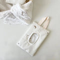 Paper towel box, cute little cart-shaped paper towel bag, portable pull-out flap-style paper towel storage box. Qme Star Moon