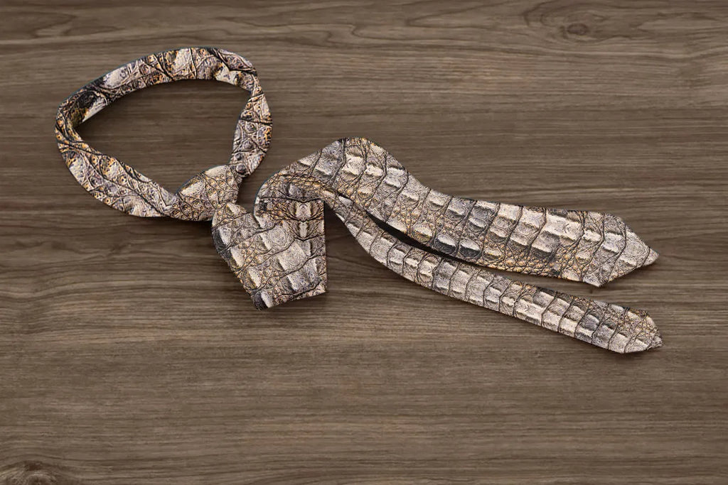 Leopard Snake Sexy Novelty Printed Tie Fashion Casual Creative Men's Qme