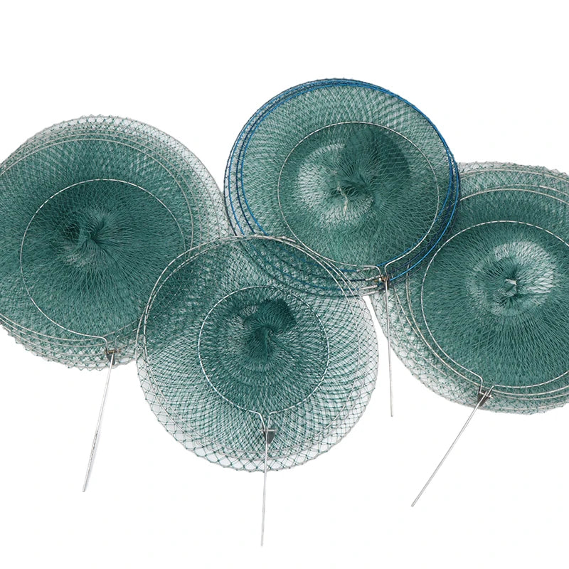 Fishing Net 3 4 5 6 Layers Folding Telescoping Quick-drying Nylon Qme