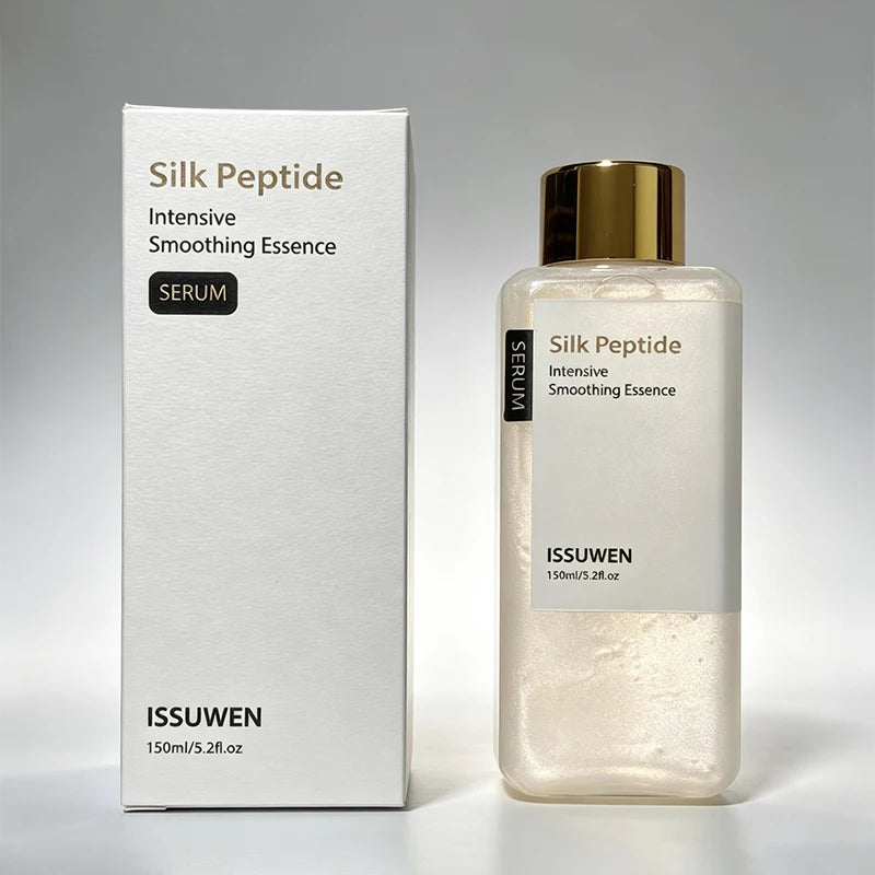 Silk Peptide Moisturizing Hydrating Toner Refreshing Non Greasy Easy Qme B -150ml