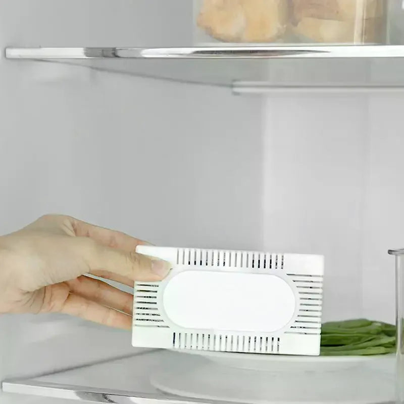 1/2/5pcs Empty Refrigerator Deodorizer Box Reusable For Keeping Fridge Fresh Removing Odors And Extending Food Shelf Life Qme