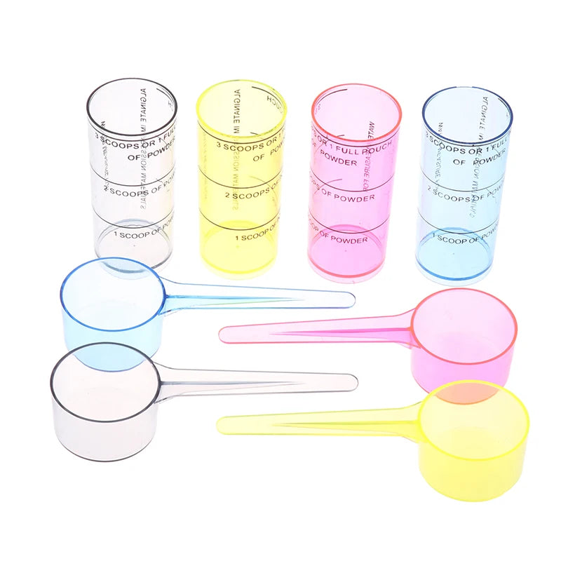 Plastic Dental Alginate Spoon Measuring Scoop Liquid Lab Oral Qme