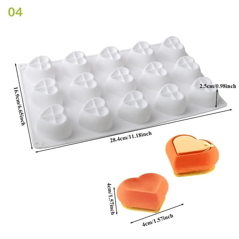 Round Silicone Cake Mold Cylinder Shape Flexible Reusable Baking Tray Qme 4