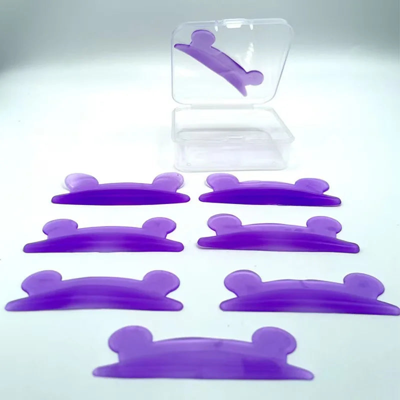 4Pairs Eyelash Lifting Silicone Lamination Pad Reusable Perm Rods 3D Qme