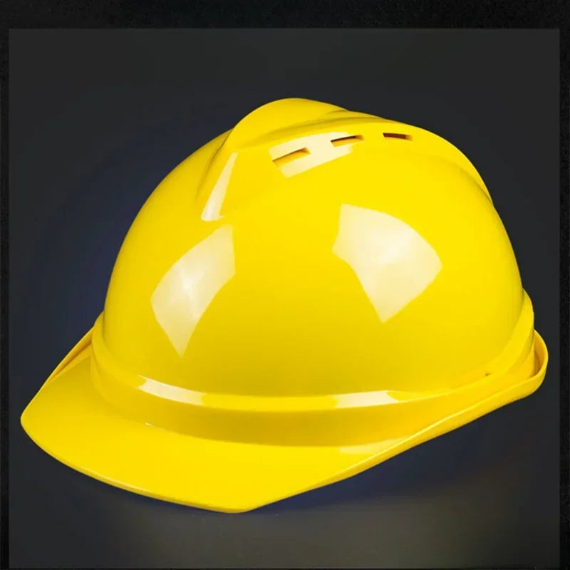 Outdoor Working Construction Workplace Adjustable Thickened Protective Safety Hard Hat ABS Material Qme