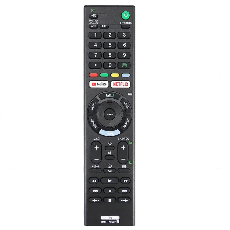 New RMT-TX300E Remote Control For Sony Led Smart TV LCD For Youtube/Netflix Button KD-55XE8505 KD43X8500F RMT-TX300P KD65X7 ﻿ Qme TX300P