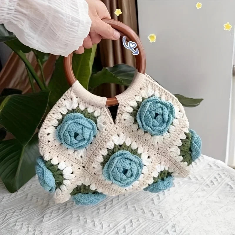 Plastic Bag Handles Perfect for DIY Handmade Bags Weaving Crochet Replacement Accessories BeachBag Tote Wallet Straw Bag Weaving Qme