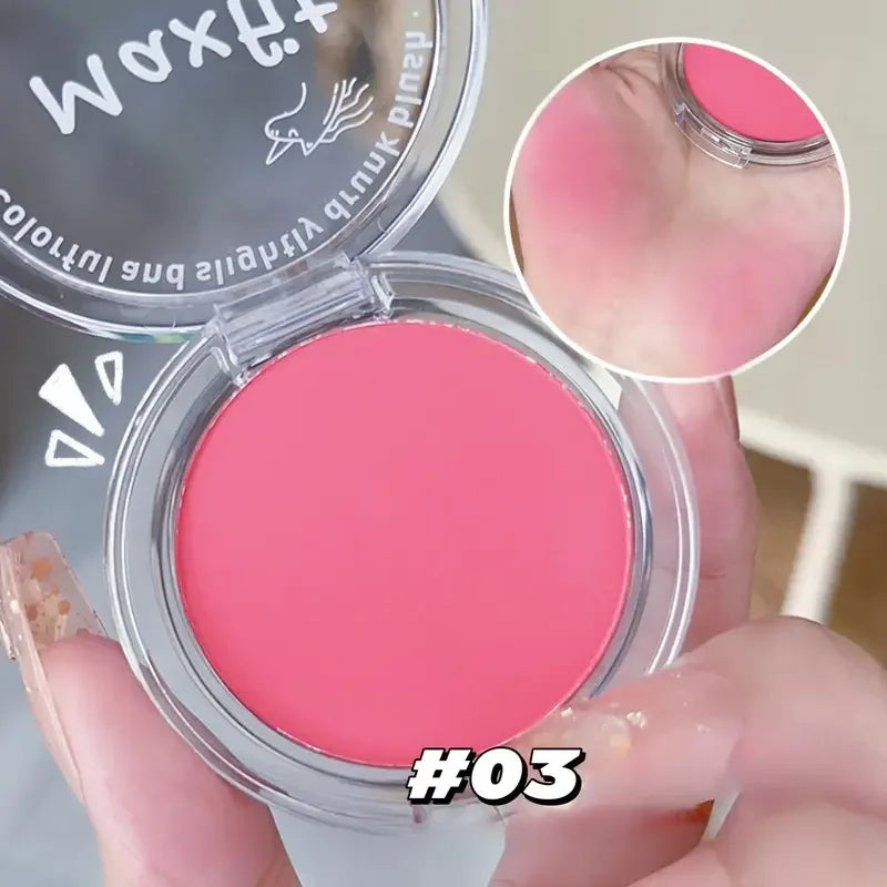 Anti Sweat Matte Powder Blusher Natural Durable Waterproof Makeup Qme 03