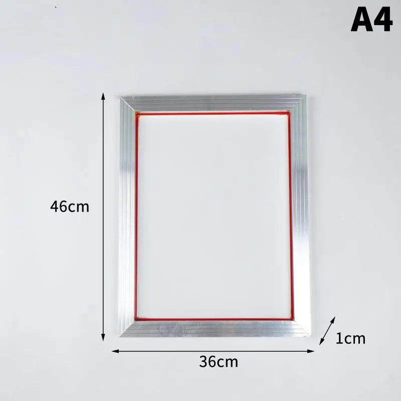 Aluminum Silk Screen Printing Frame T Shirt DIY Home Business Qme 3646cm No plug