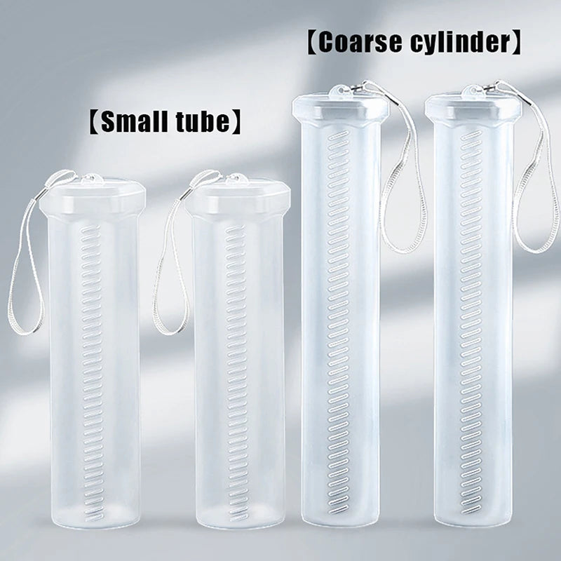 Transparent Abs Telescopic Pen Holder Art Painting Brush Pencil Qme