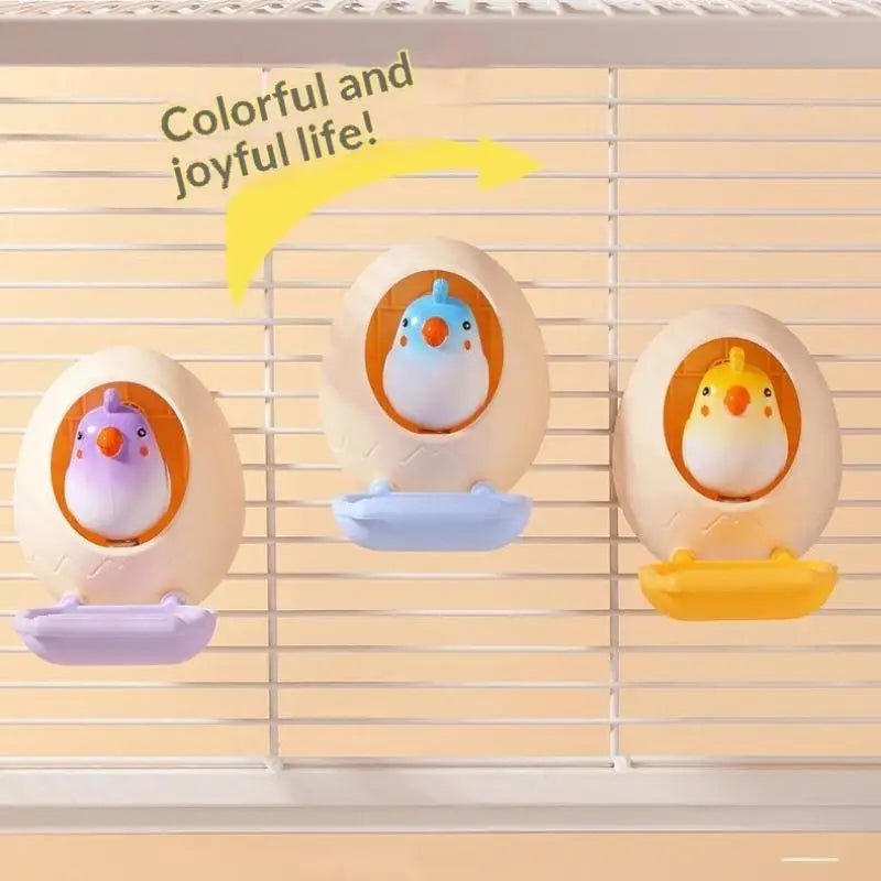 Boredom Gnawing Biting Self Entertaining Bird Toy Birdcage Decor Qme