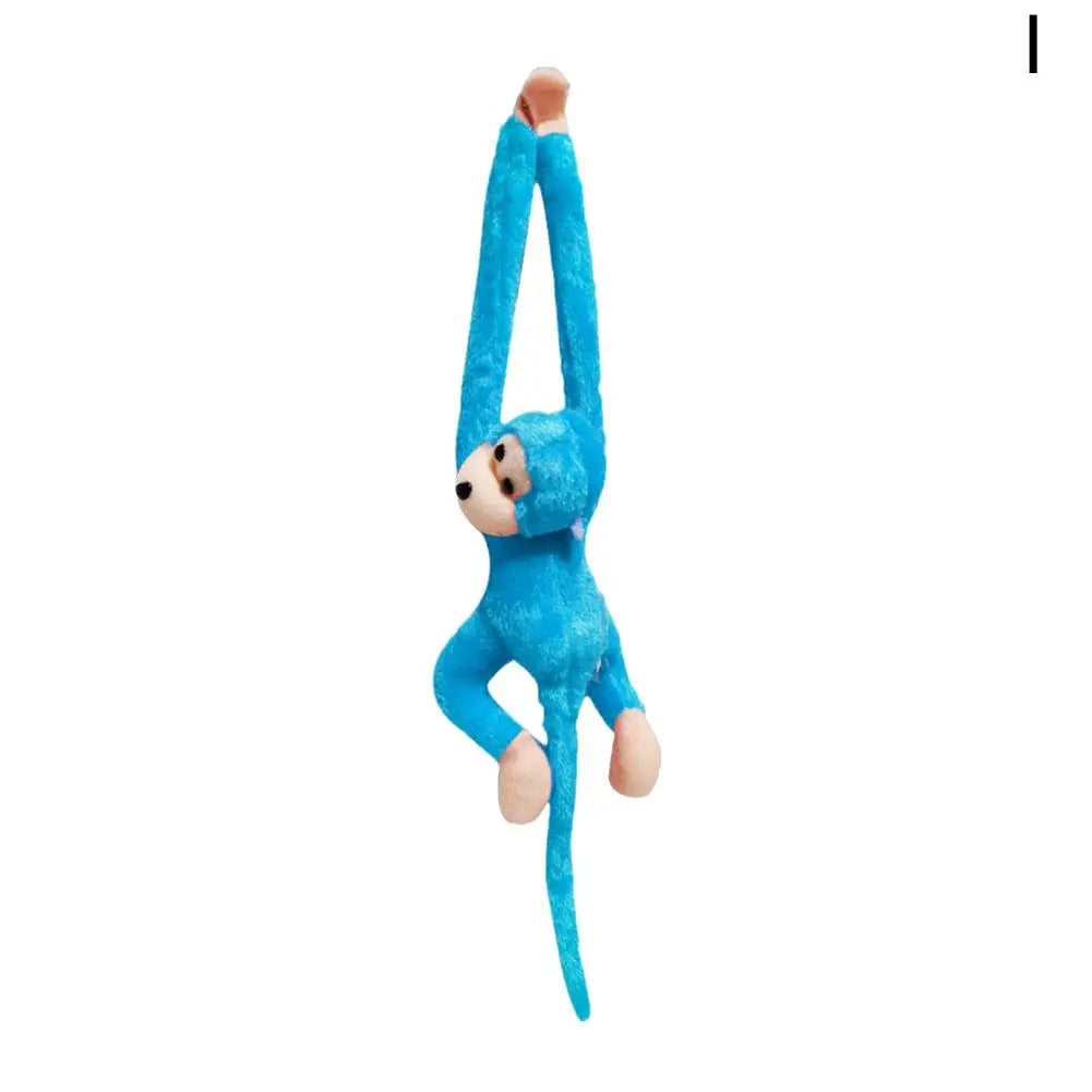 Plush Monkey Toy Stuffed Animal Cute Long Arm Tail Monkey Plush Toy Long Hands Monkey Mascot Room Curtain Decor Kids Toys Qme H