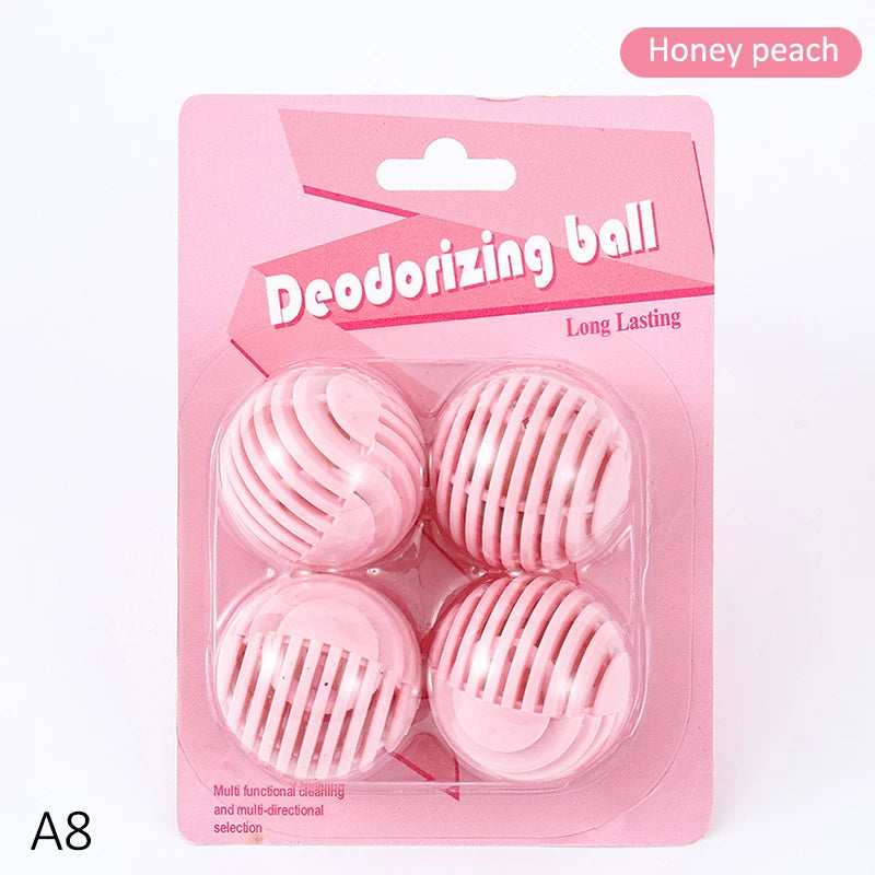 Deodorizer Freshener Balls Long-lasting Aromatic, Mildew And Insect Proof For Wardrobe, Shoe Cabinet, Bathroom, Gym Bag And Car Qme A8