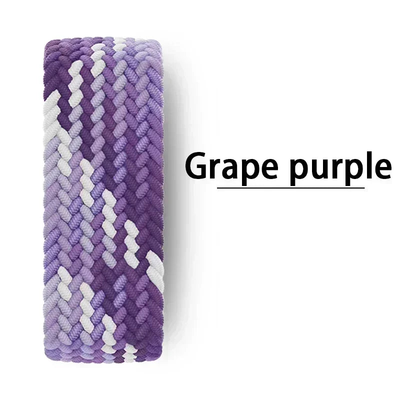 Braided Solo Strap Apple Watch Band Nylon Correa Bracelet Iwatch