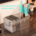 Album Storage Box CD Disc Rack Desktop Black Vinyl Record Magnetic Qme Default Title