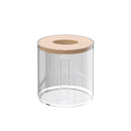 Napkin Box Remote Control Storage Roll Paper Boxestissue Creative Qme Clear