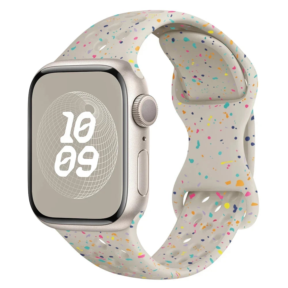 Silicone Strap Apple Watch Band Ultra 2 Sport Bracelet Iwatch Series