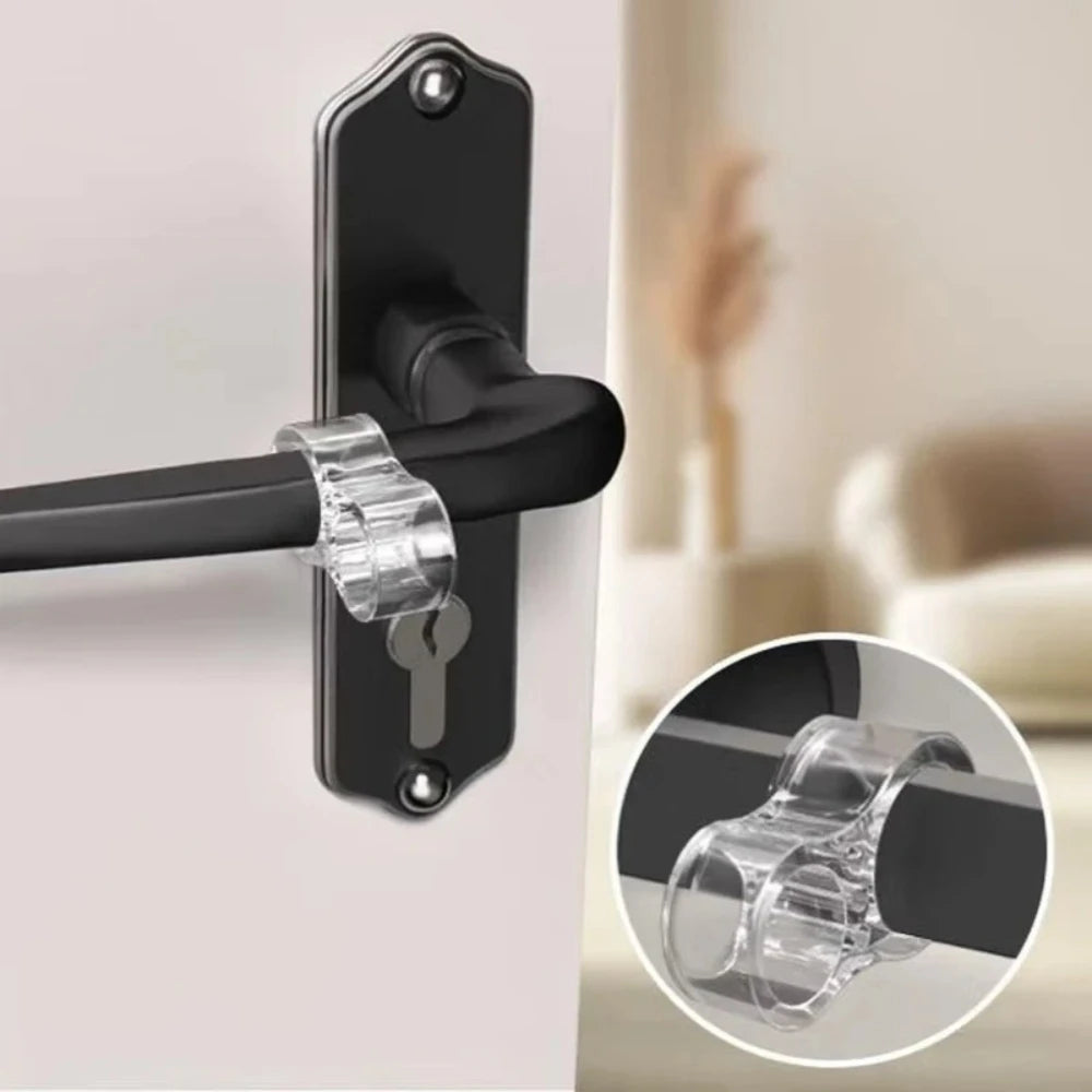 Silicone Cabinet Handle Protection Pads Clear Anti-Collision Stoppers for Furniture Door Drawer Anti-Shock Bumper Pads Qme
