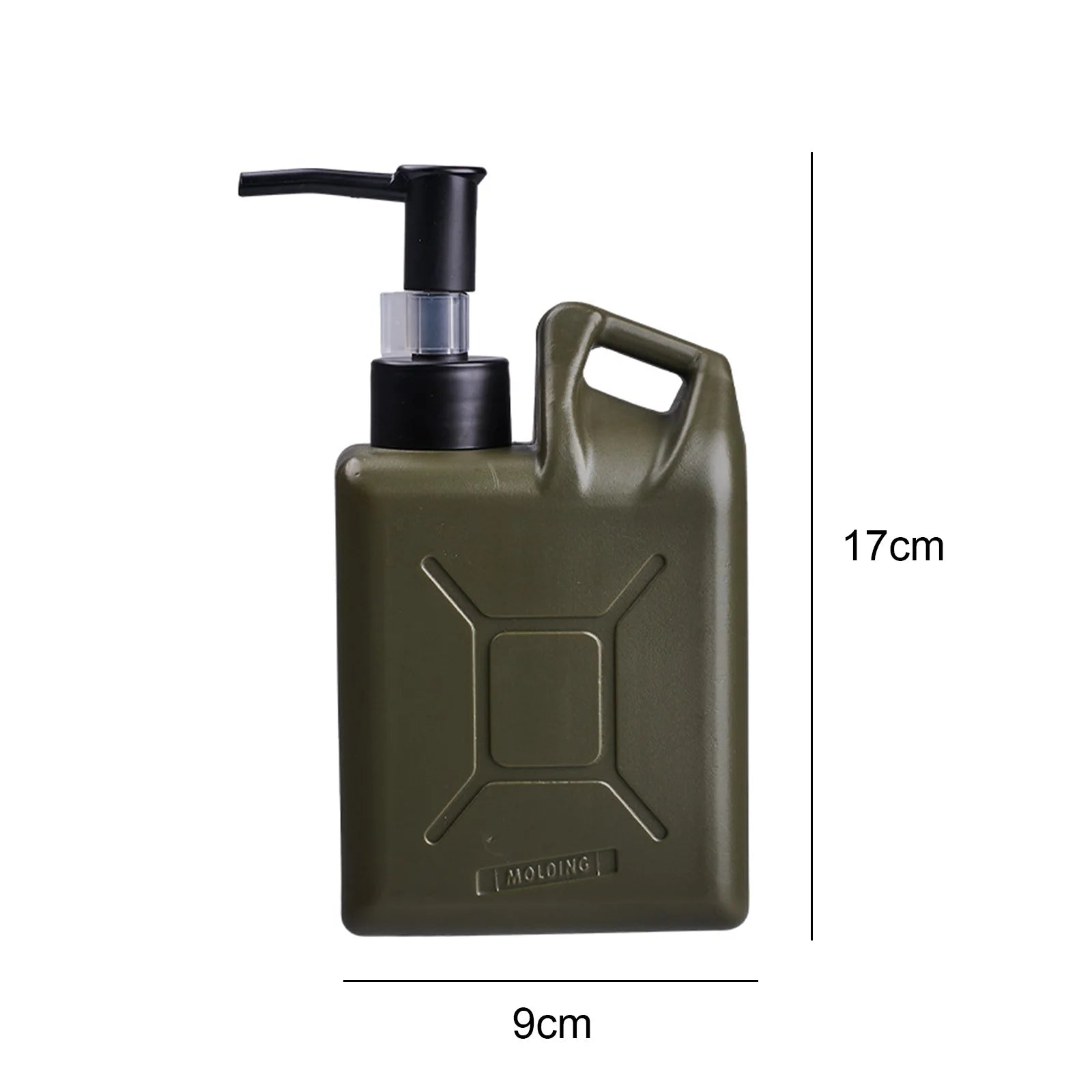 Outdoor Tactic Refill Bottles Multi-Purpose Portable Home Lotion Bottle Multifuntional Dispensing Container for Family Outings Qme
