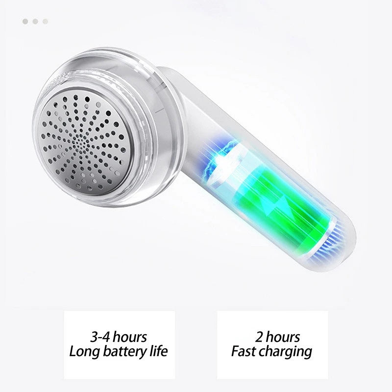 Electric Lint Remover Rechargeable for Clothing Fuzz Remover Sweater Shaver Coat Hair Ball Trimmer Plush Clothing Razor Remover Qme